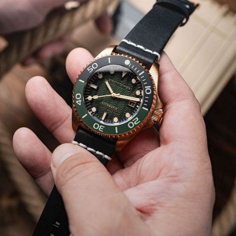 Tesei Bronze Swiss Automatic Forest Green