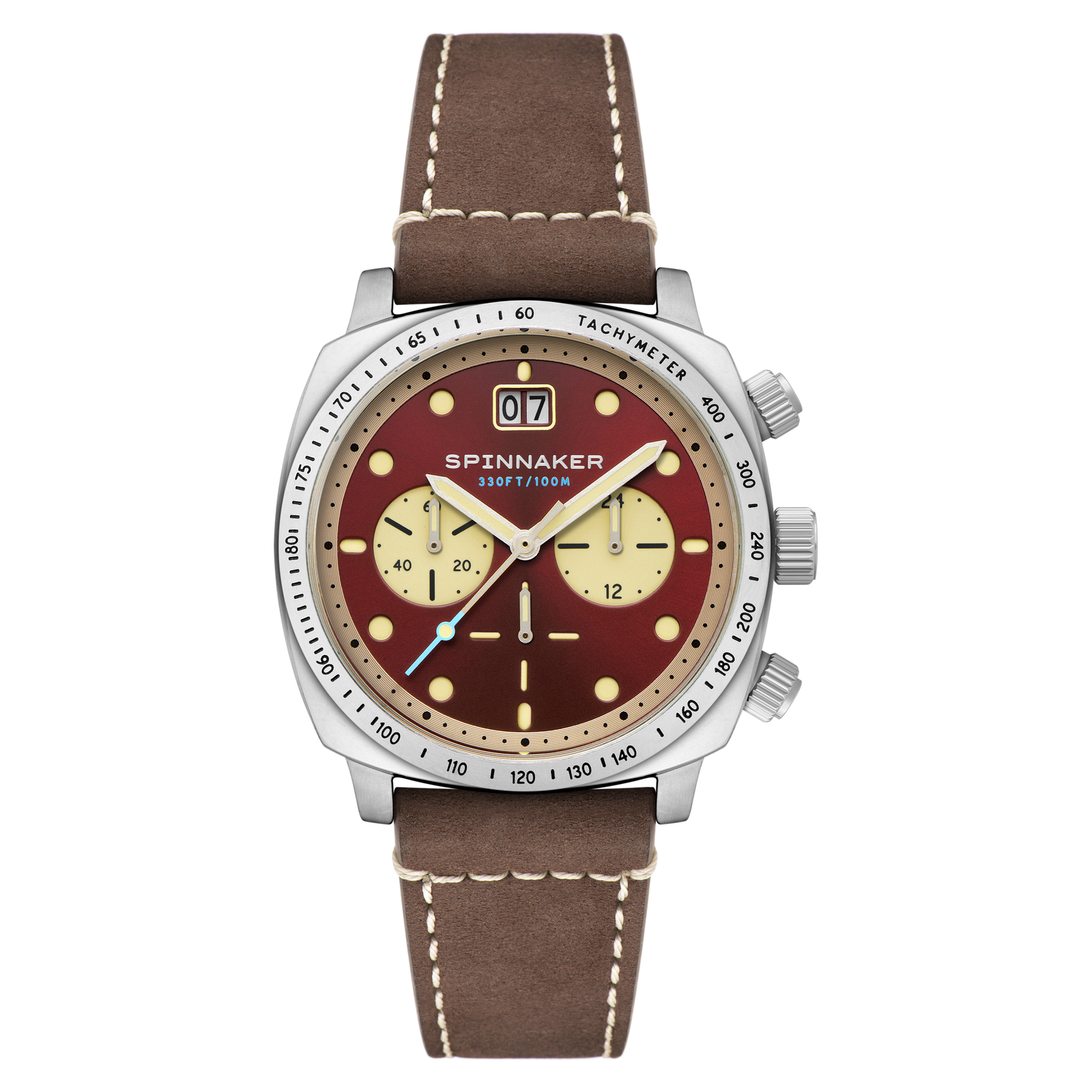 Hull Chronograph Burnt Maroon