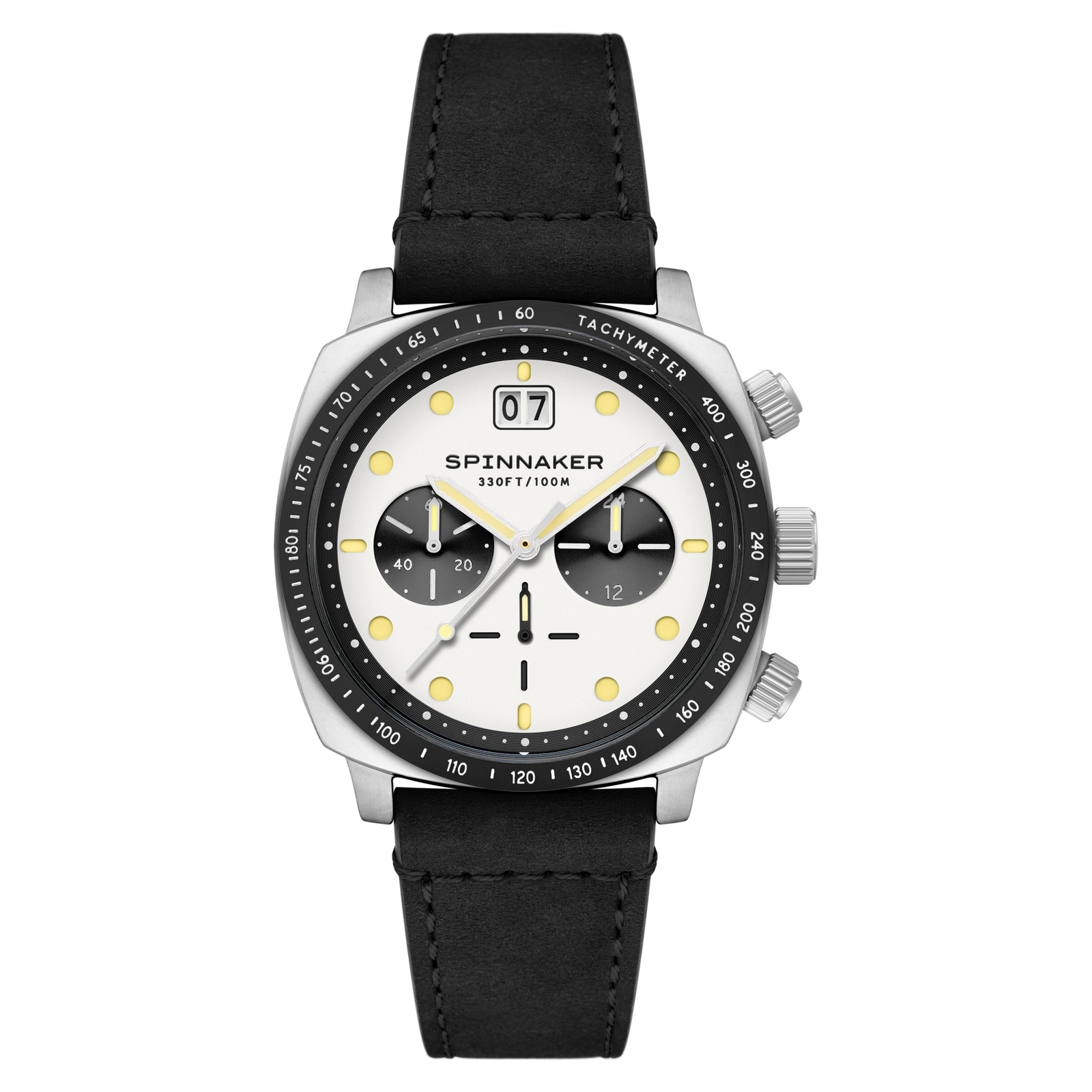 Hull Chronograph Panda White