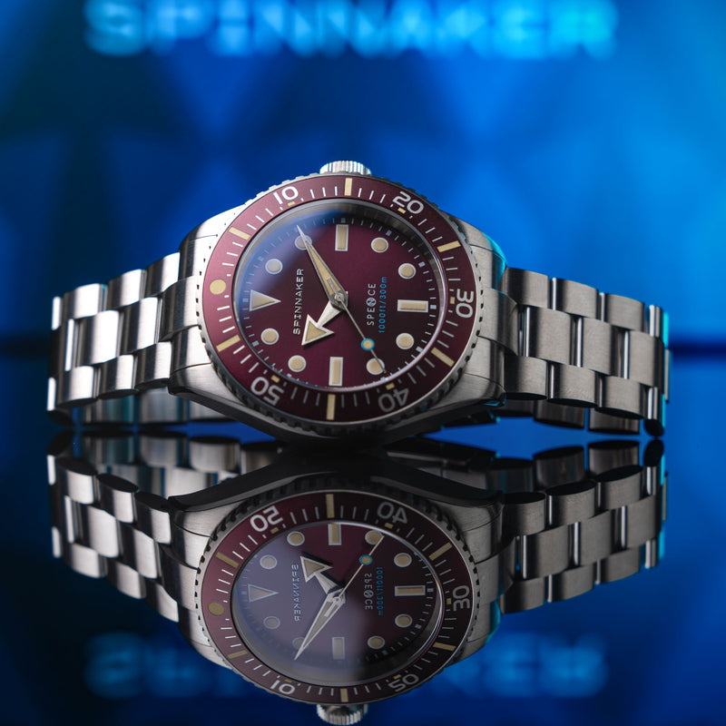 Spence 300 Automatic Burgundy