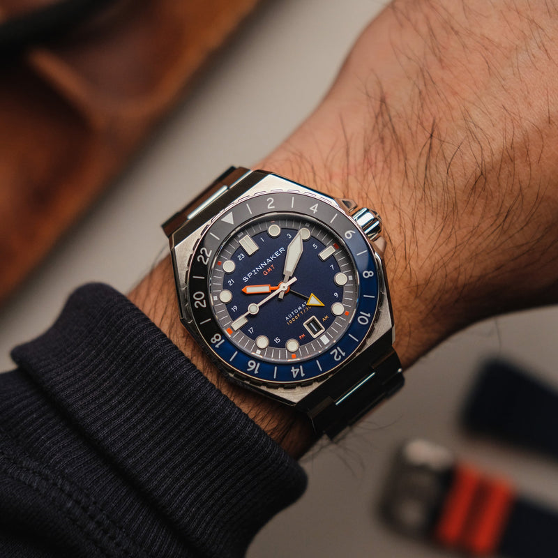 Dumas GMT Automatic Navy Black
