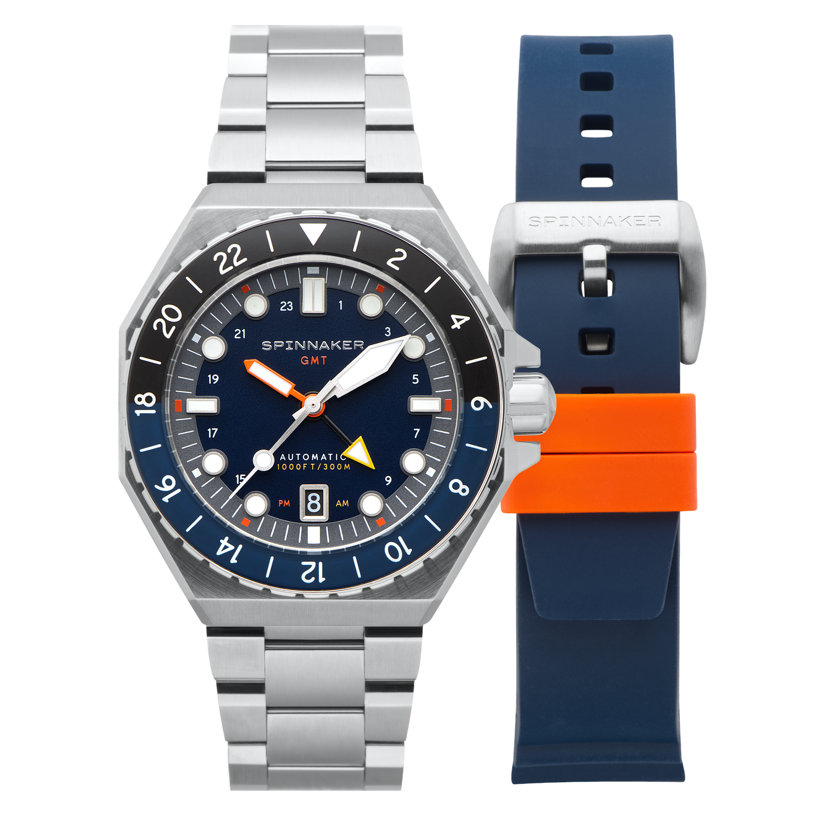 Dumas GMT Automatic Navy Black