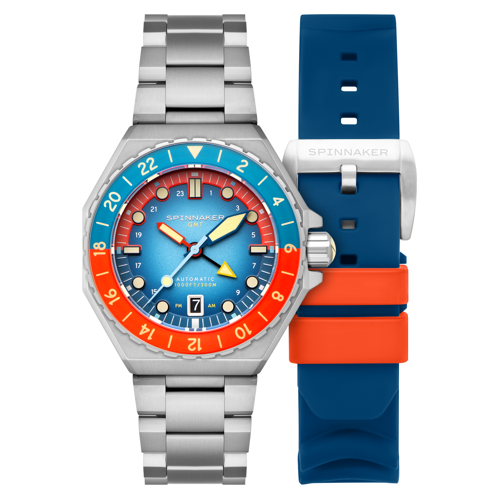 Dumas GMT Automatic Red Blue