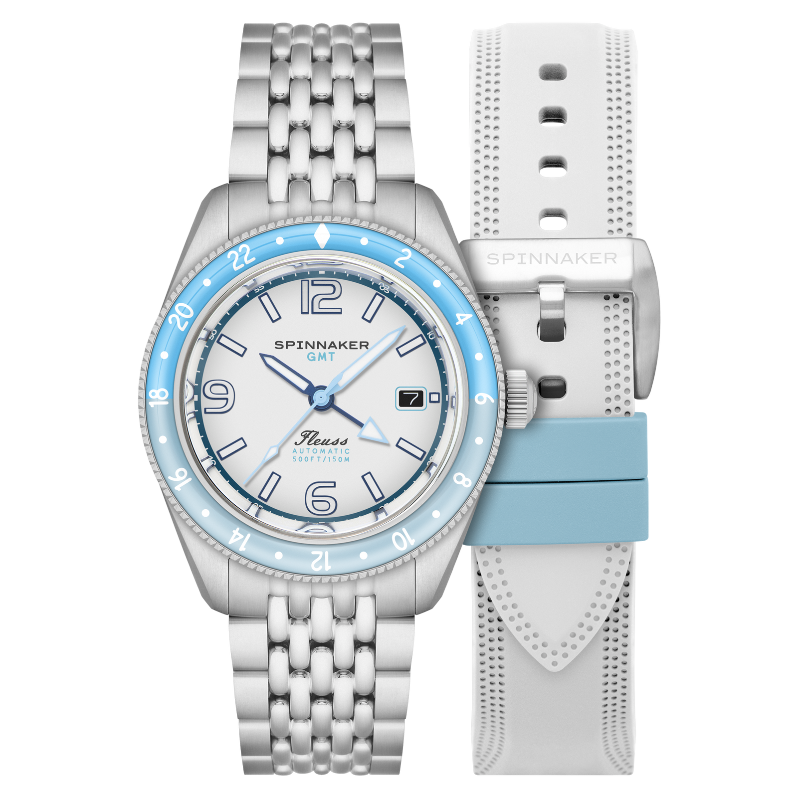 Fleuss GMT Automatic Moon White