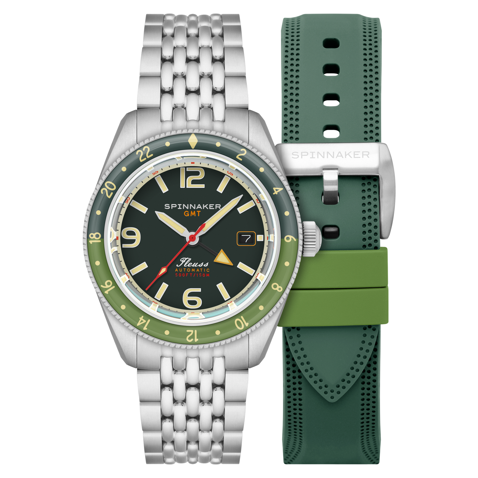 Fleuss GMT Automatic Forest Green