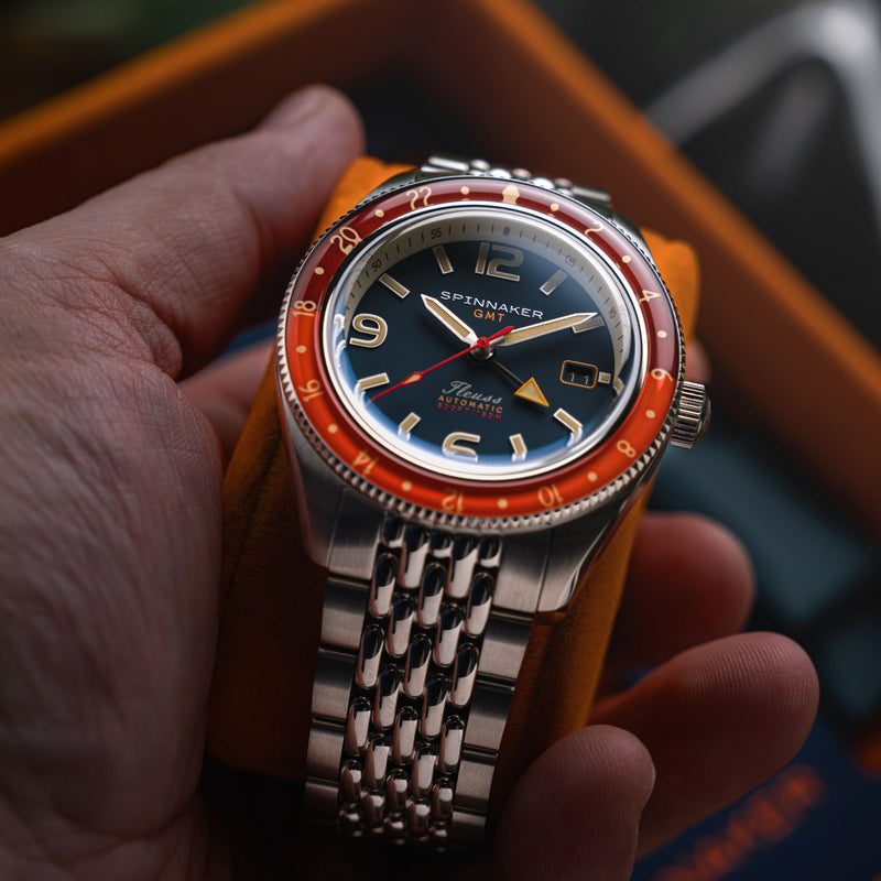 Fleuss GMT Automatic Dark Cerulean Blue