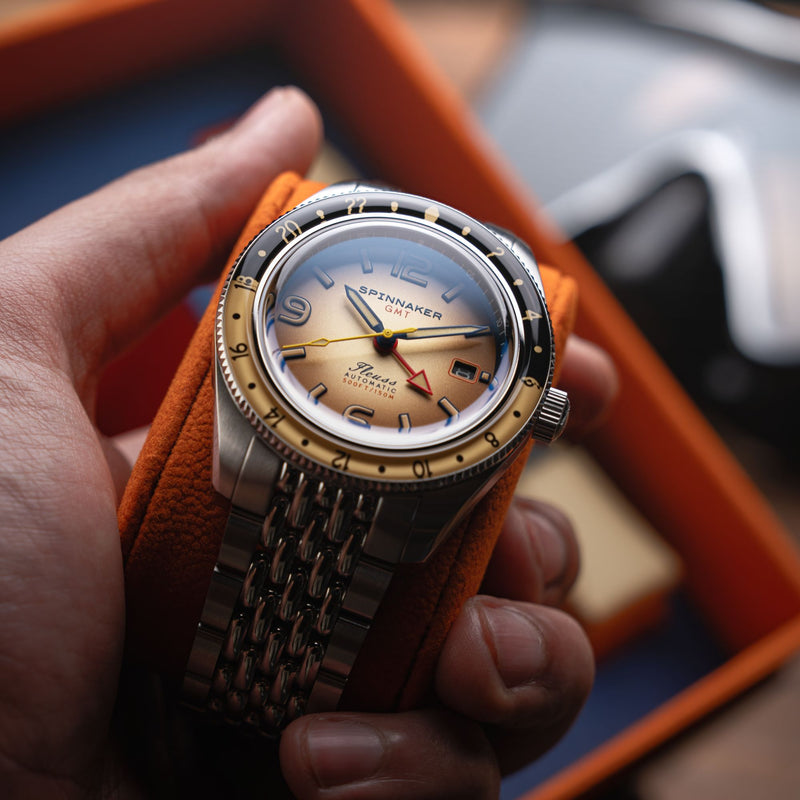 Fleuss GMT Automatic Sandstorm Brown