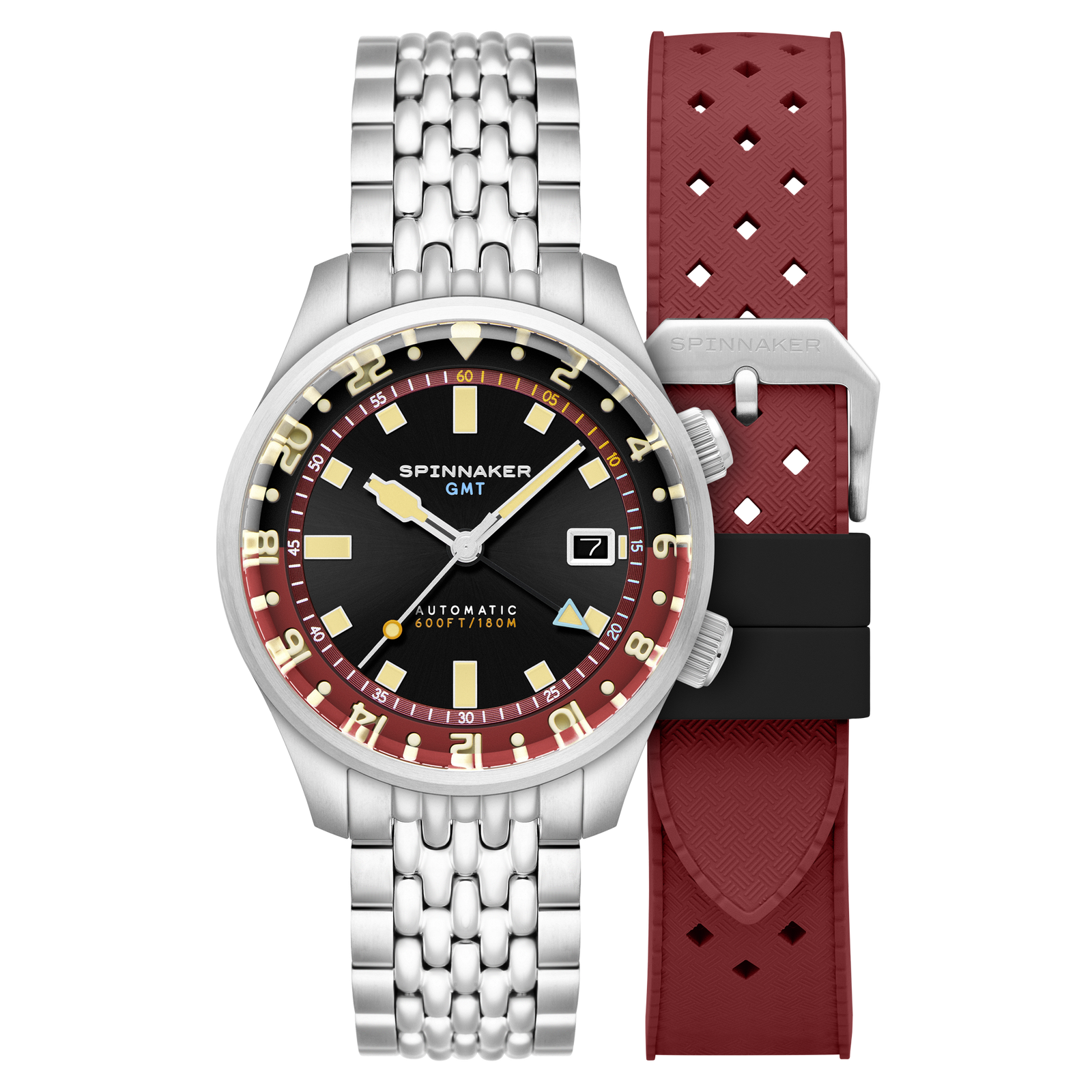 Bradner GMT Automatic Sombre Red