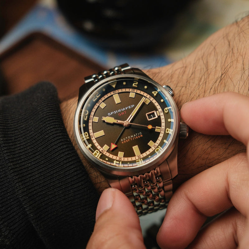 Bradner GMT Automatic Abbott Brown