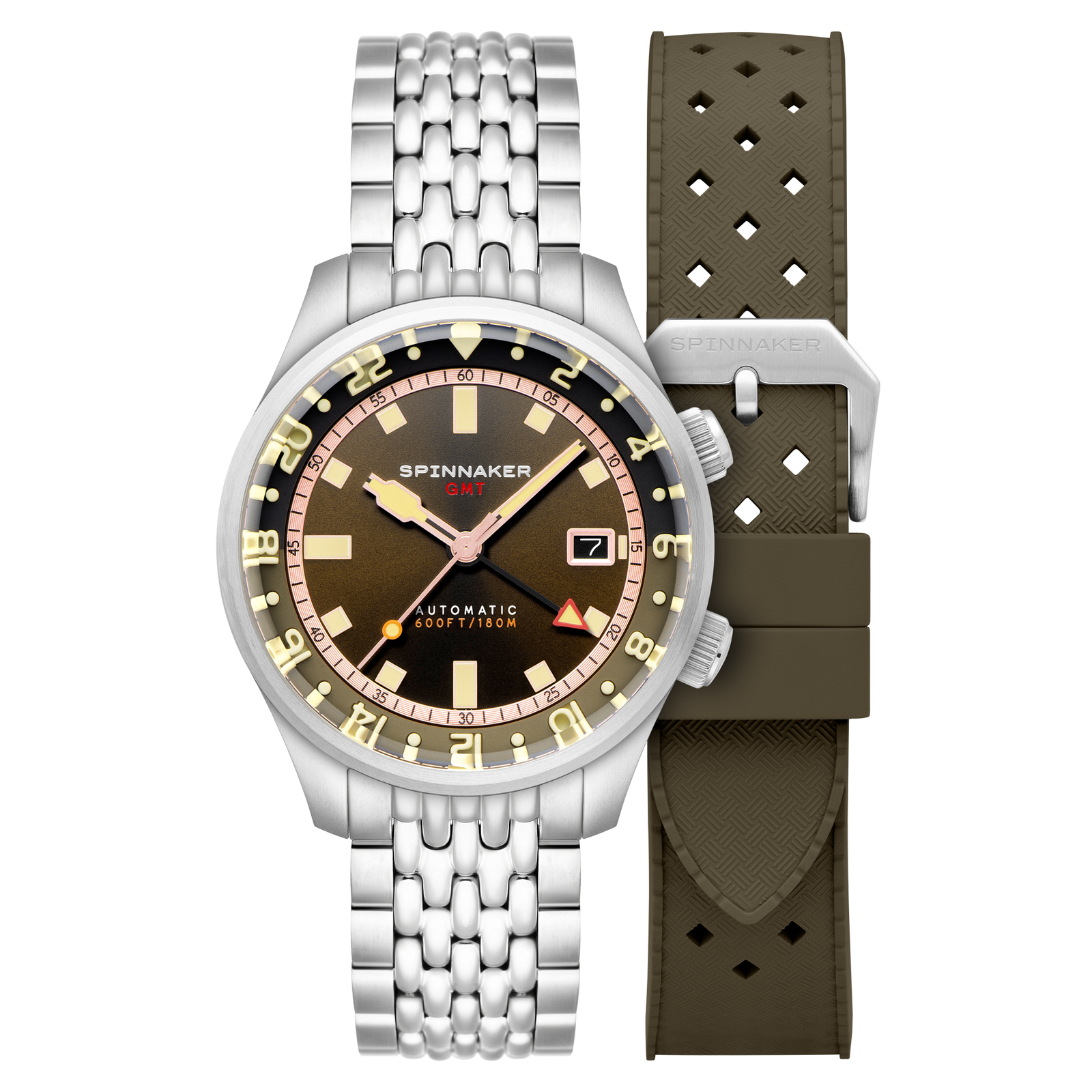 Bradner GMT Automatic Abbott Brown