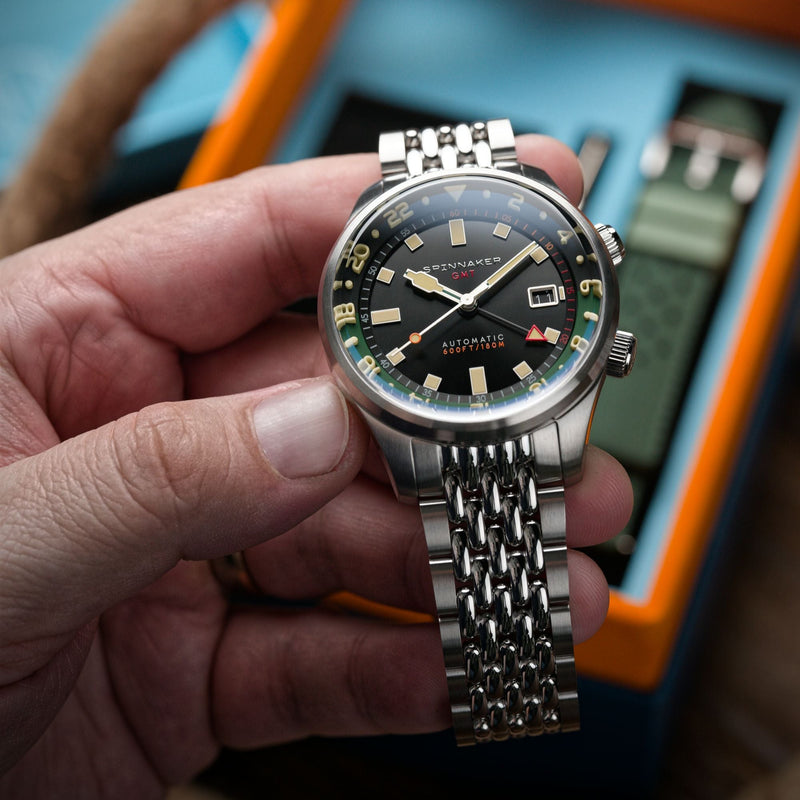 Bradner GMT Automatic Gravel Black