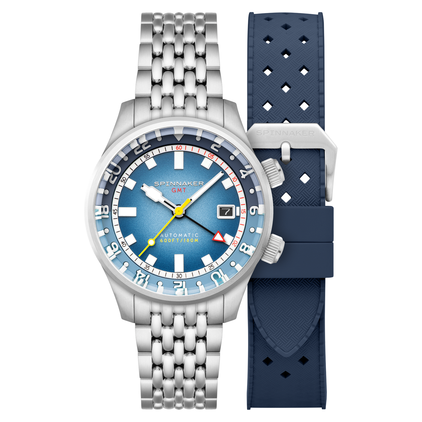 Bradner GMT Automatic Blue Alps