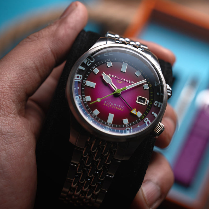 Bradner GMT Automatic Mystic Purple