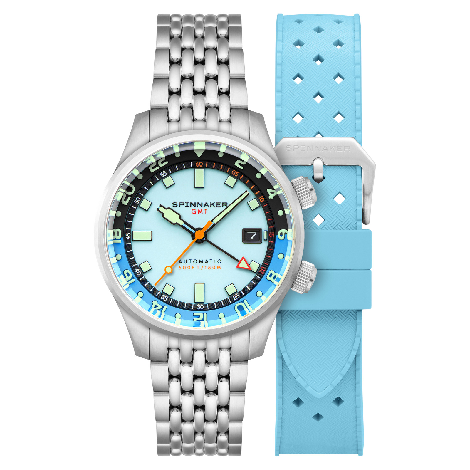 Bradner GMT Automatic Aquamarine Blue