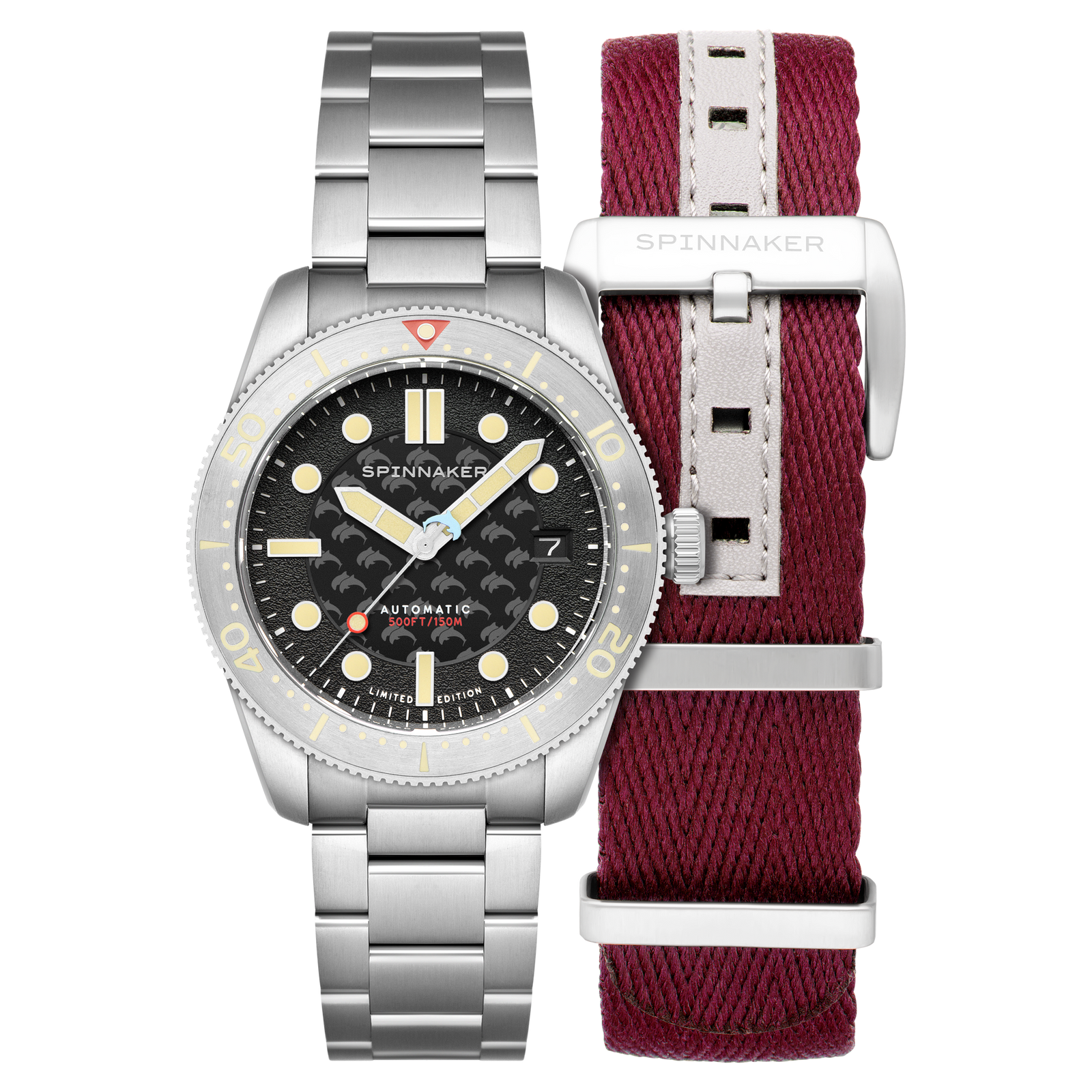 Croft Mid-Size Automatic Dolphin Project Limited Edition Ocean Black
