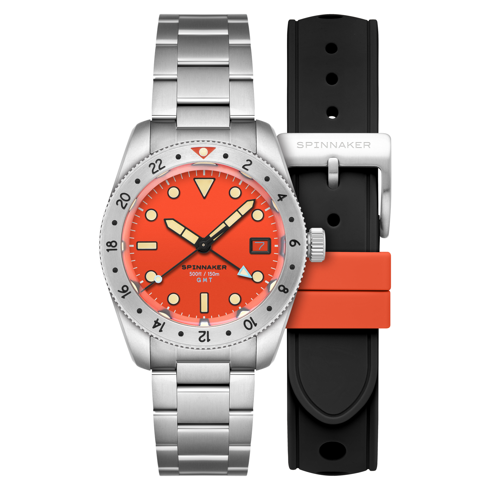 Croft 3912 GMT Automatic Limited Edition Retro Orange