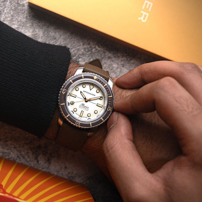 Fleuss 40 Automatic 145th Limited Edition Smoky White