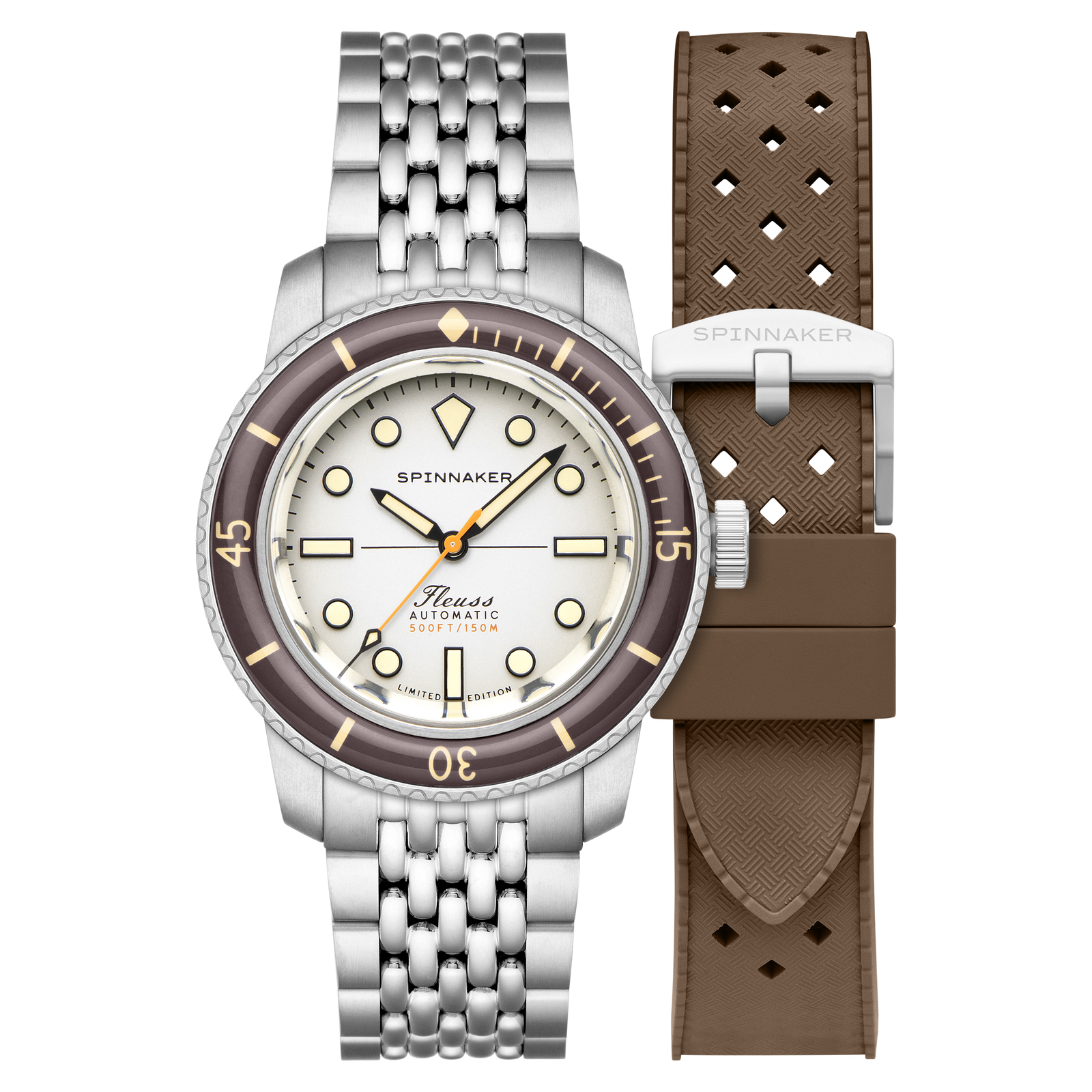 Fleuss 40 Automatic 145th Limited Edition Smoky White