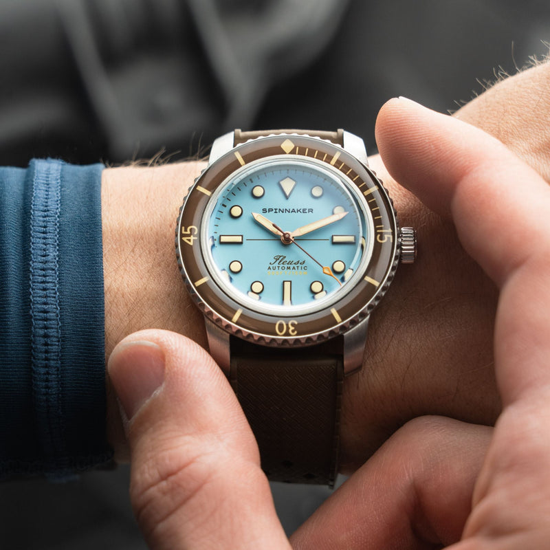 Fleuss 40 Automatic 145th Limited Edition Cerulean Blue
