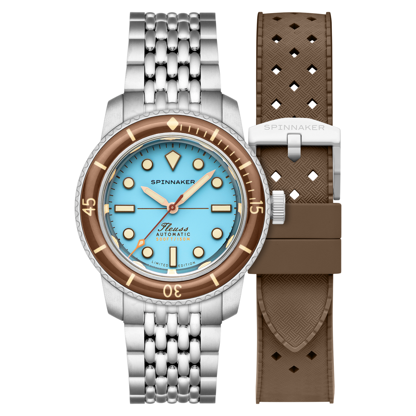Fleuss 40 Automatic 145th Limited Edition Cerulean Blue