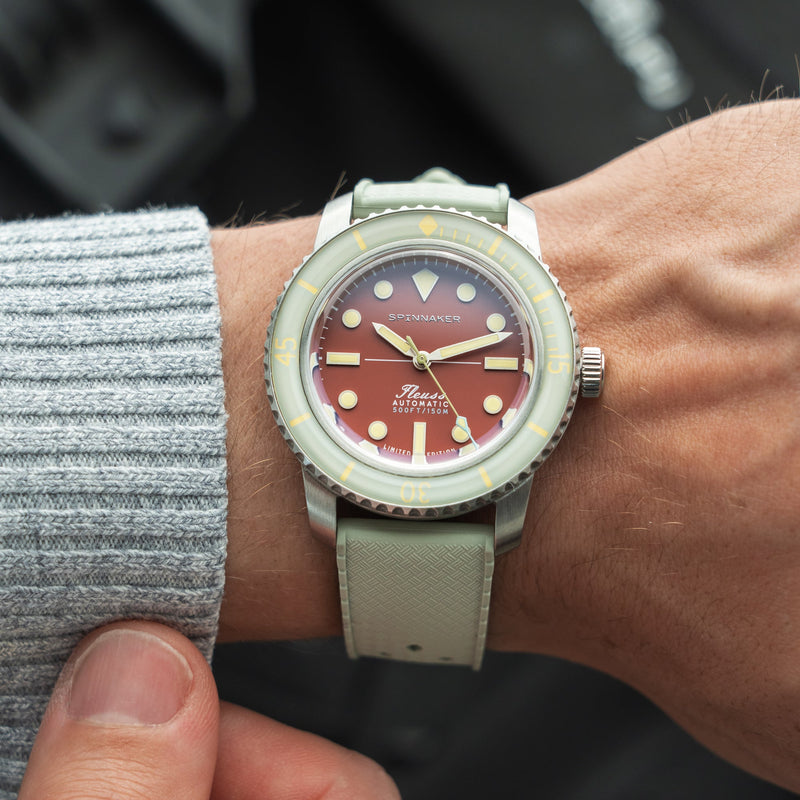 Fleuss 40 Automatic 145th Limited Edition Coral Red