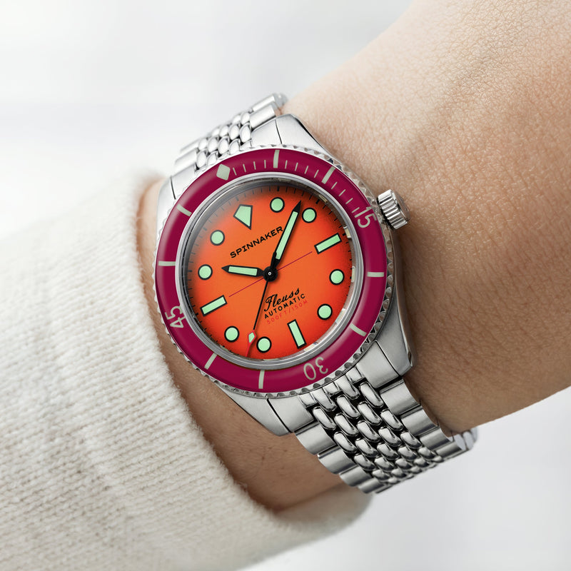 Fleuss 40 Automatic Sunset Amber