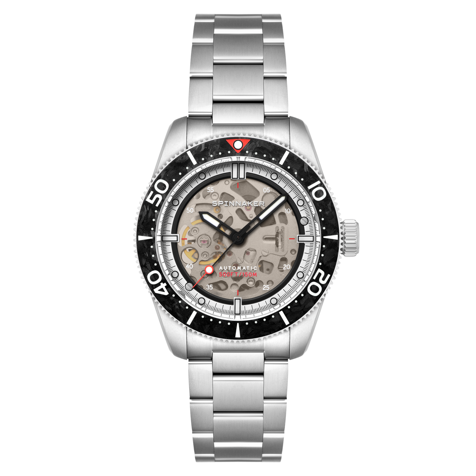 Croft 42 Skeleton Automatic Carbon Black