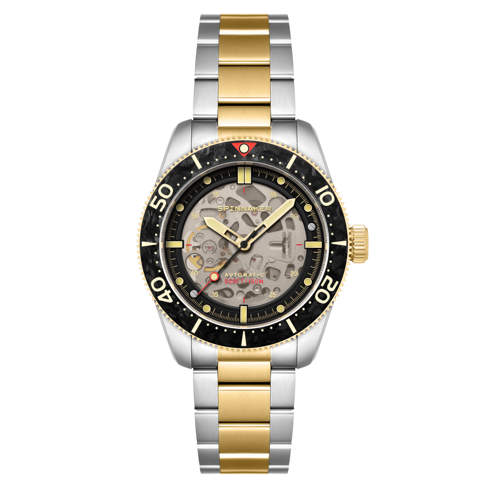 Croft 42 Skeleton Automatic Carbon Two Tone