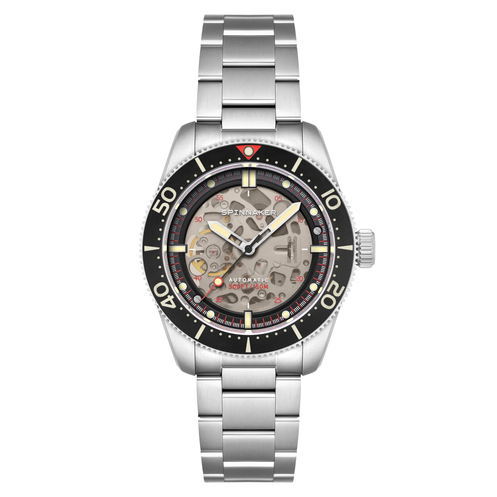 Croft 42 Skeleton Automatic Black Ceramic