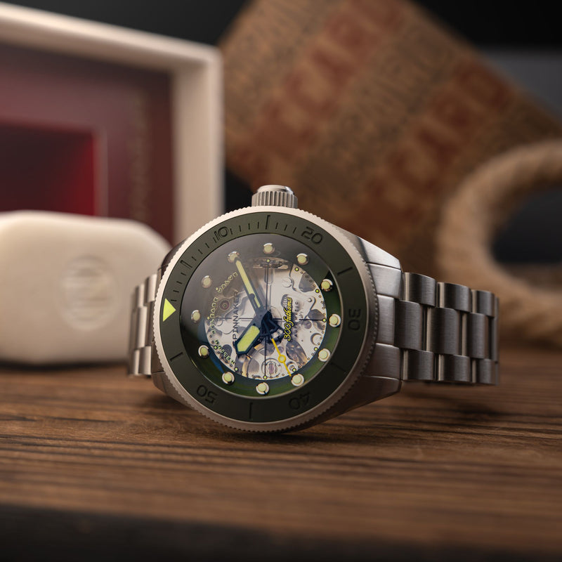 Piccard Skeleton Automatic Mist Green