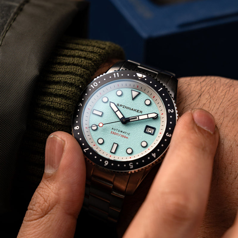 Croft Pioneer Automatic Saxe Blue