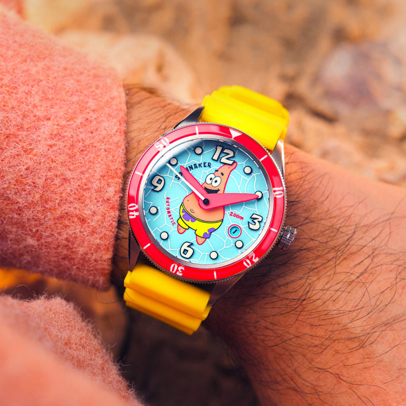 Cahill Automatic Spongebob Squarepants Timekeeper Limited Edition Patrick O' Clock