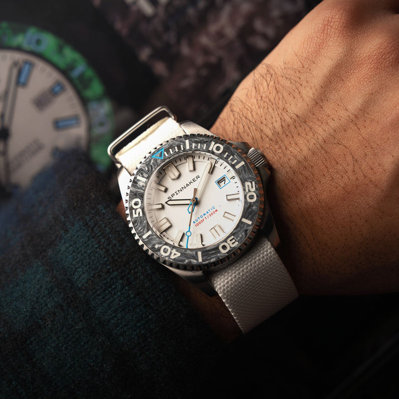 Tesei Forged Carbon Automatic Limited Edition White Frost