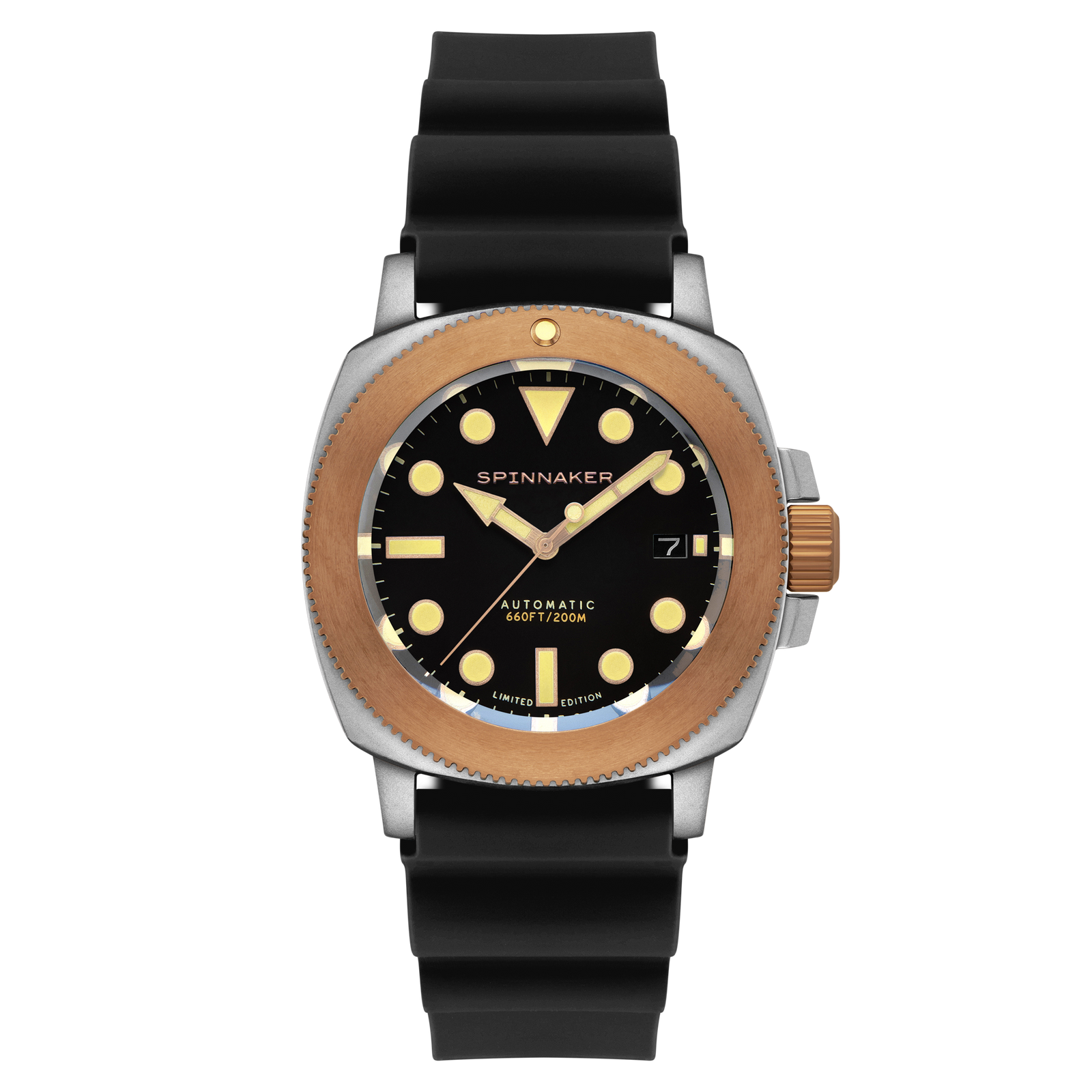 Hull Titanium Bronze Automatic Lapidary Limited Edition Black Onyx