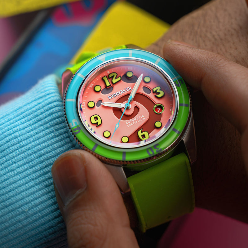 Fleuss Automatic Spongebob Squarepants Conch Street Limited Edition Pink Gary