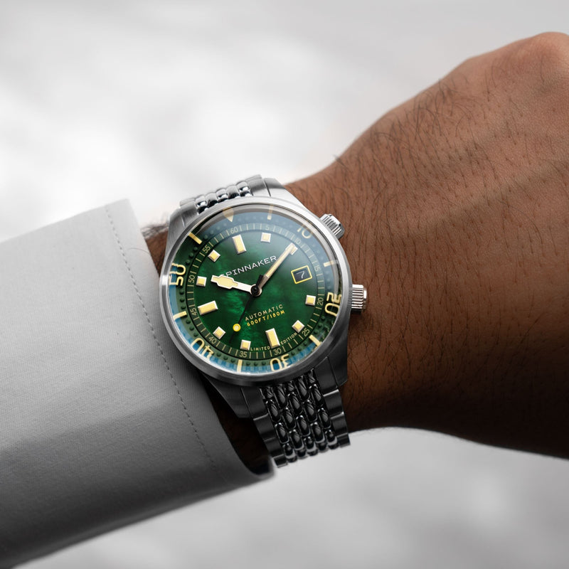 Bradner Pearl Diver Automatic Limited Edition Emerald Tide