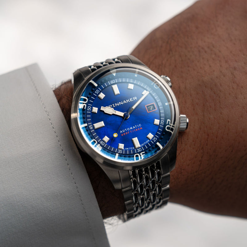 Bradner Pearl Diver Automatic Limited Edition Indigo Mirage
