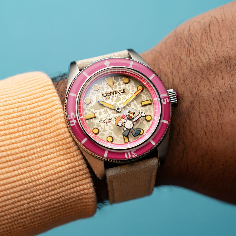 Fleuss Automatic Spongebob Squarepants Frenemies Limited Edition Sandy White