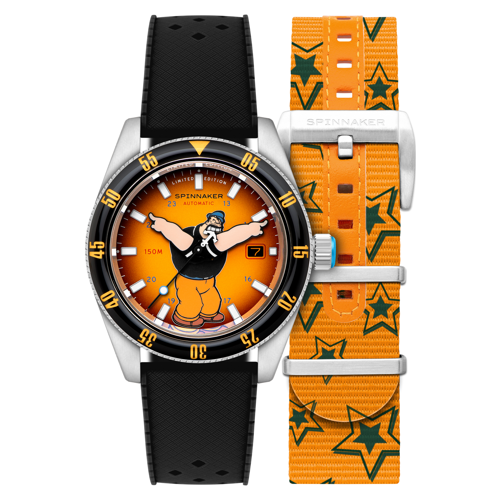 Fleuss Automatic Popeye Bronemies Limited Edition Brutus Yellow
