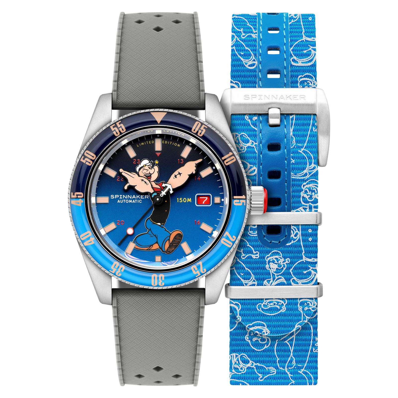 Fleuss Automatic Popeye Bronemies Limited Edition Popeye Blue