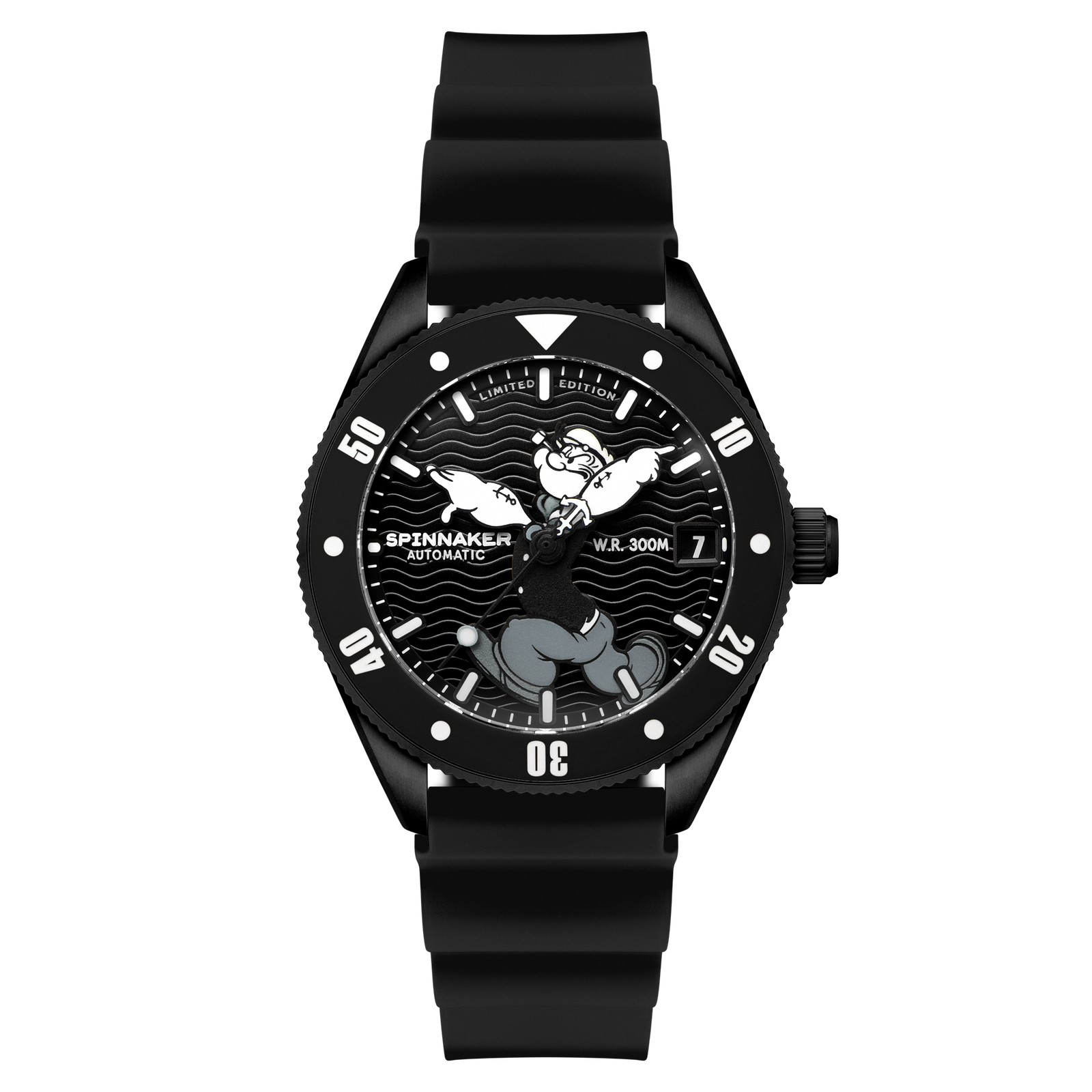 Challenger Automatic Popeye Anchor Arms Limited Edition Midnight Mast