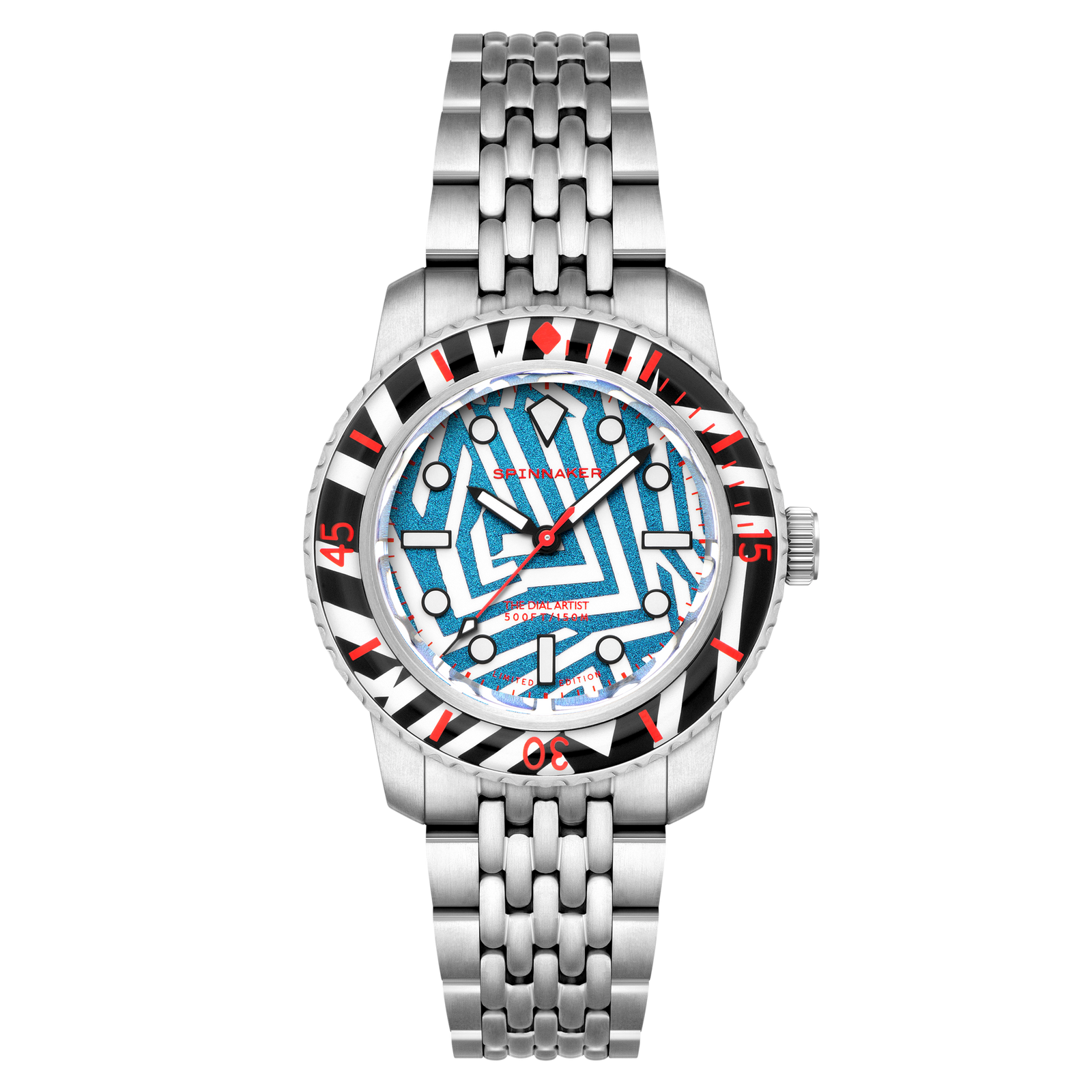 Fleuss 40 Automatic Razzle Dazzle Limited Edition Noir Illumination