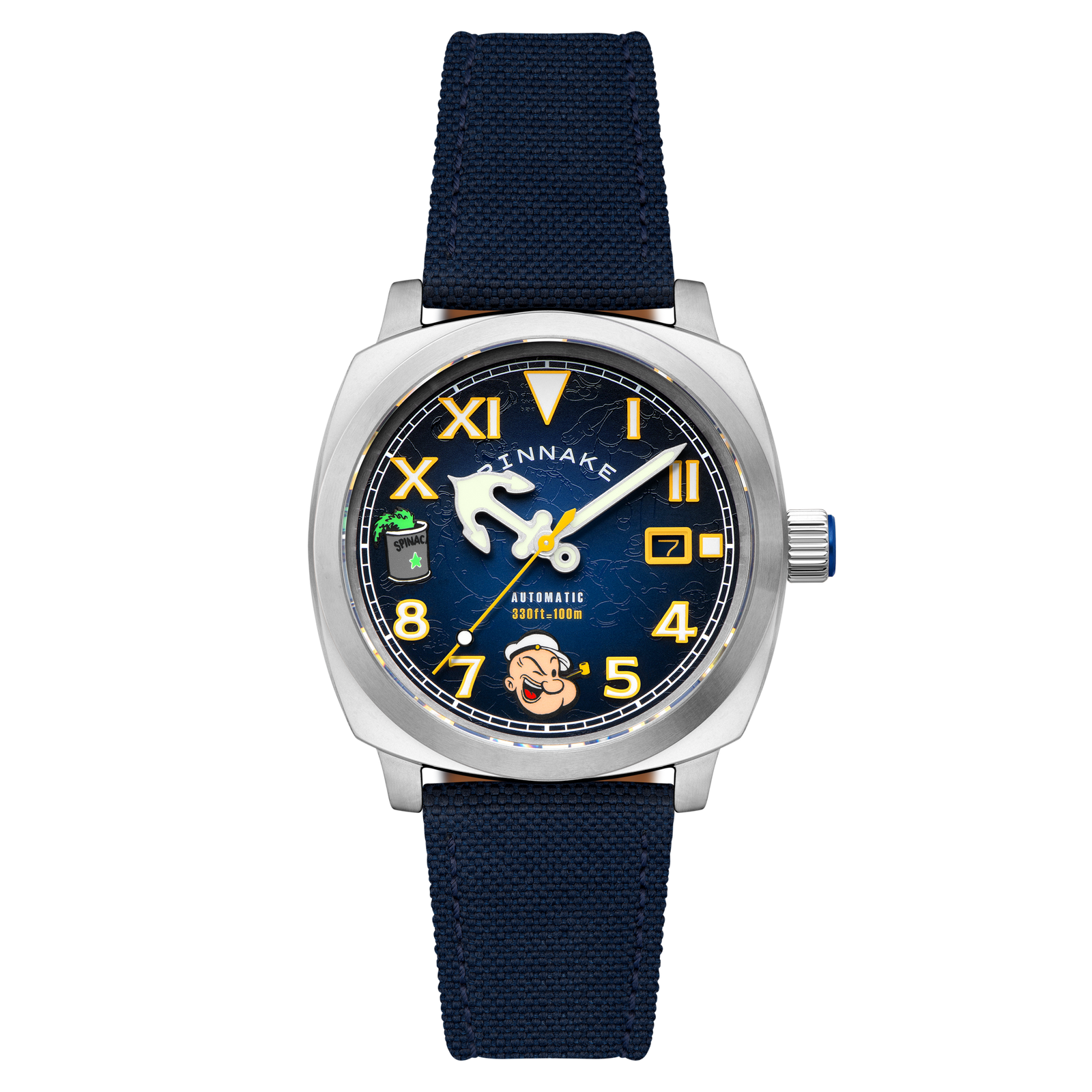 Hull California Automatic Popeye Sailors And Sweethearts Limited Edition Popeye Navy