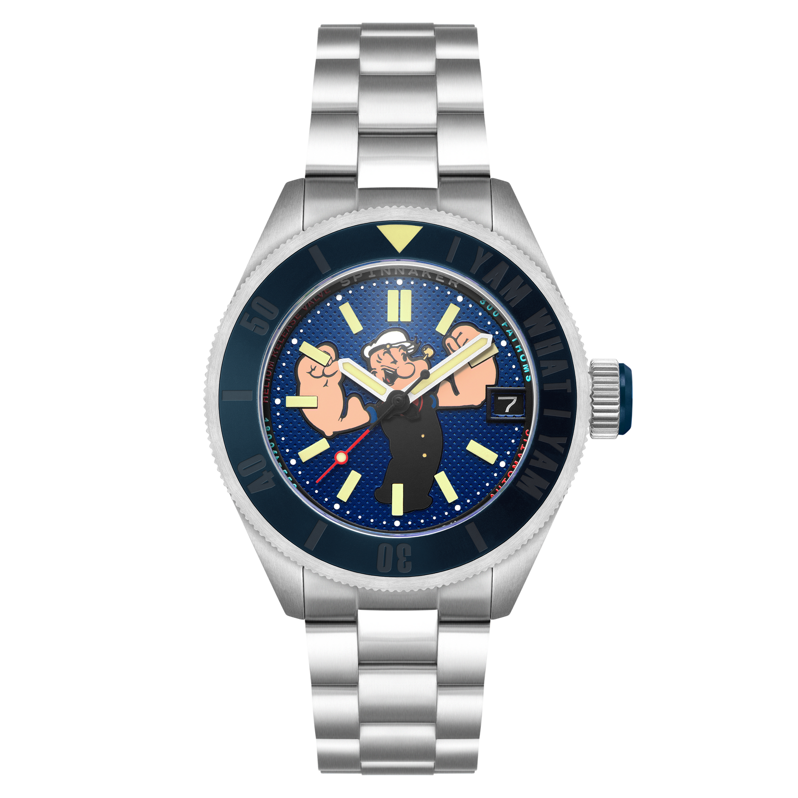 Piccard Automatic Popeye Forearm Fury Limited Edition Buoy Blue