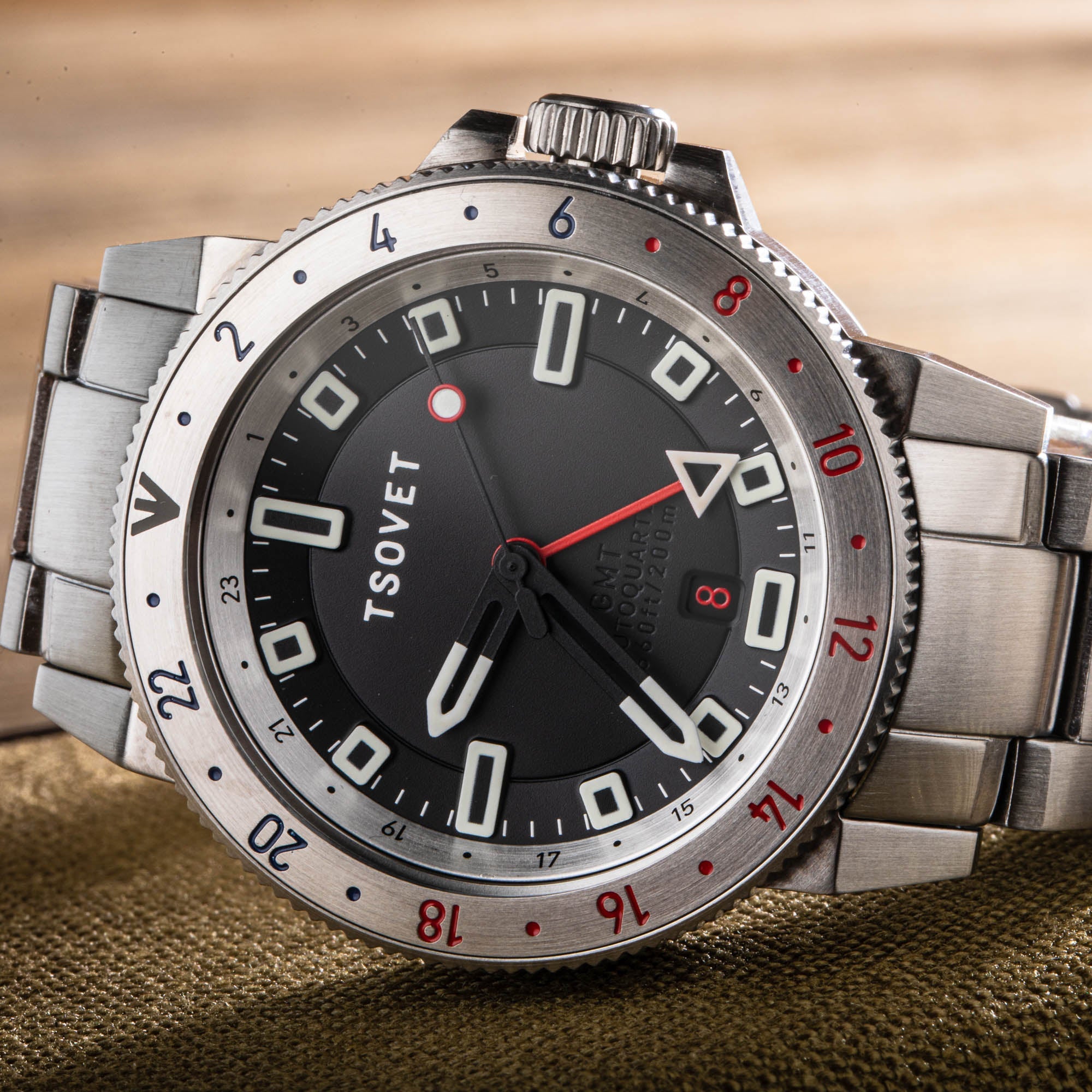 SMT DW42 GMT Japan Hybrid Automatic Black
