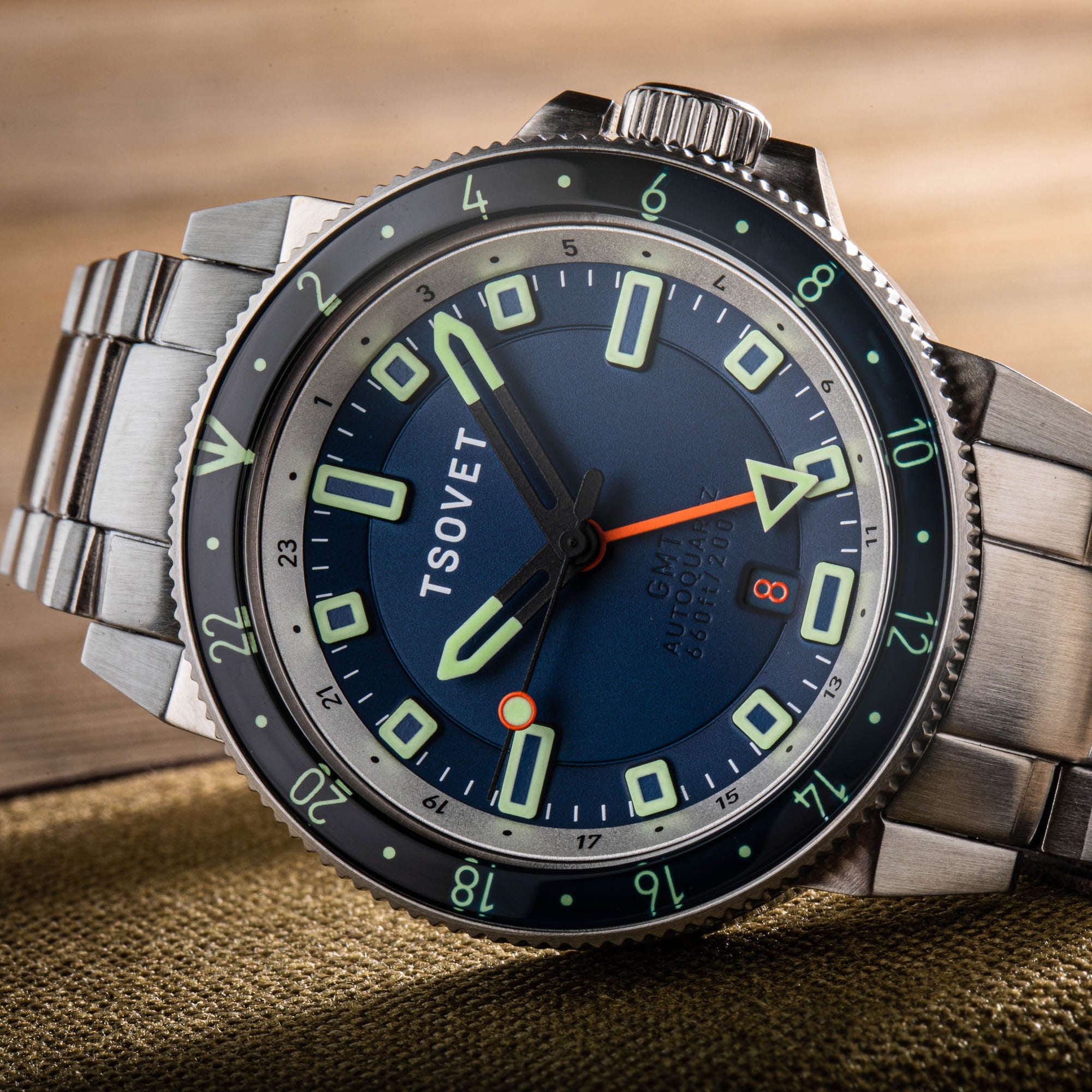 SMT DW42 GMT Japan Hybrid Automatic Moss