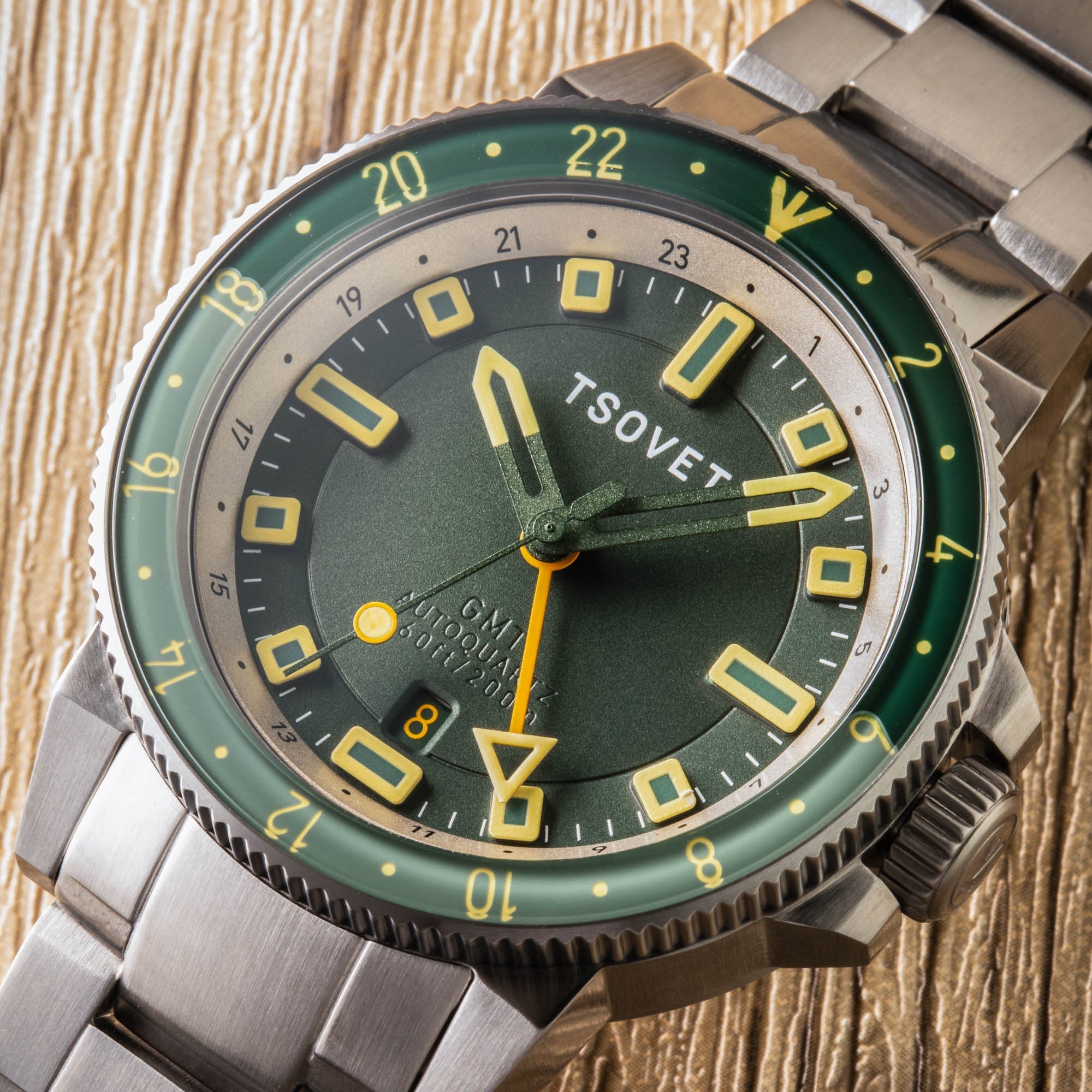 SMT DW42 GMT Japan Hybrid Automatic Rum