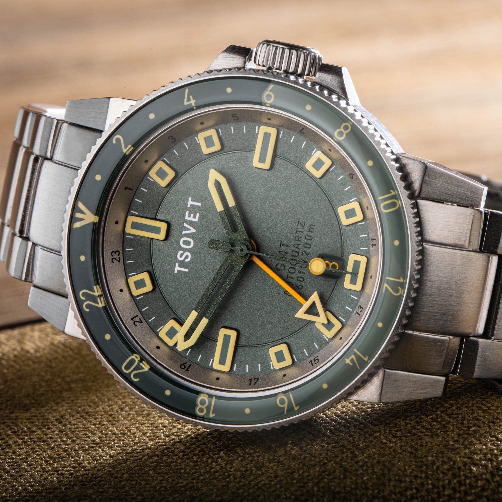 SMT DW42 GMT Japan Hybrid Automatic Rum