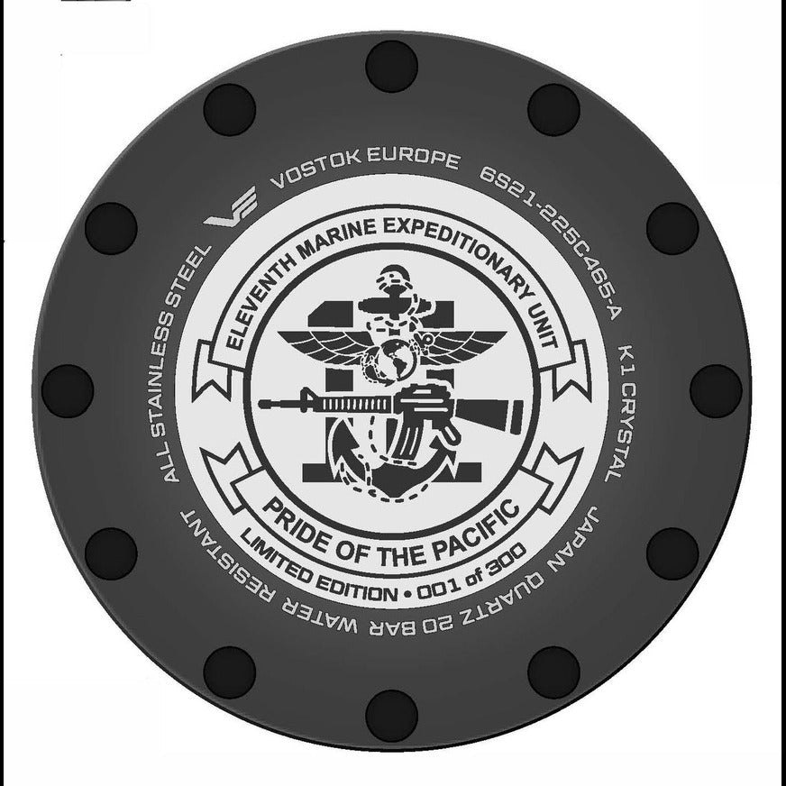 Vostok Europe Special Built Men's Watch 6S21/225C472-B