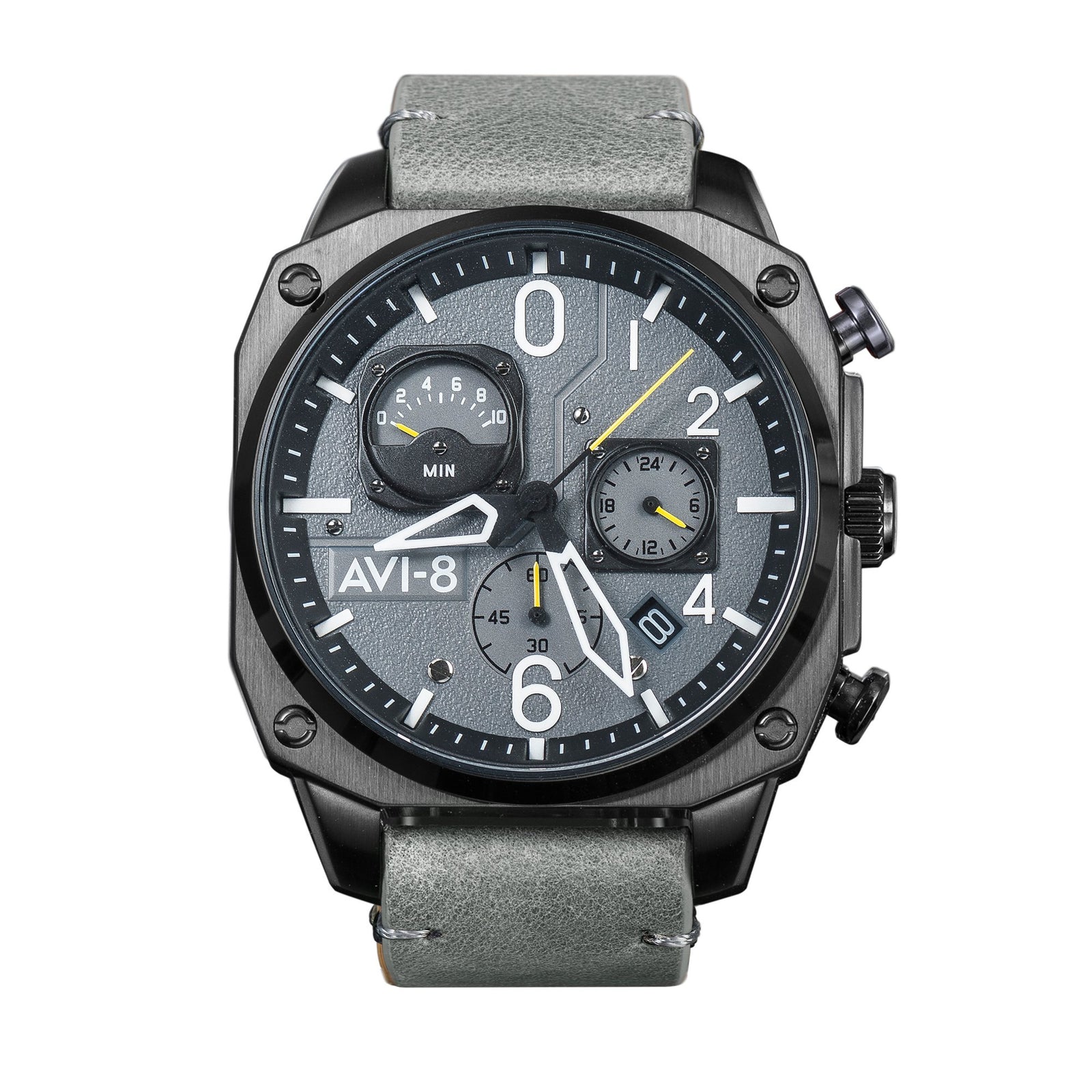 Hawker Hunter Retrograde Chronograph Sea Gray